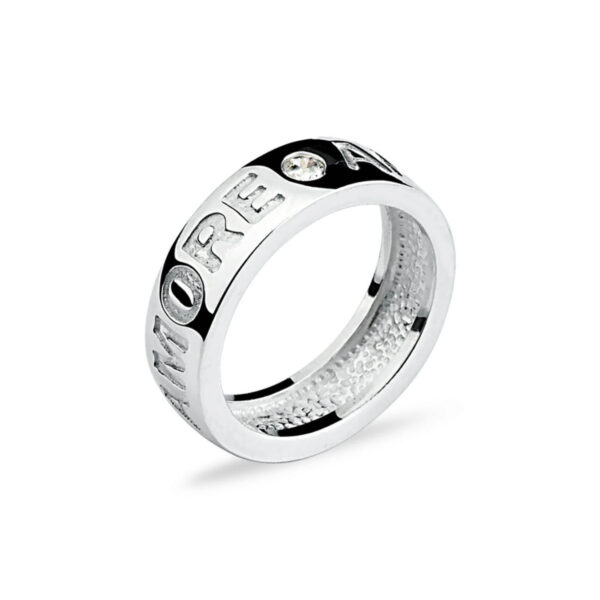 Anel Amore c/ Zircônia Cristal