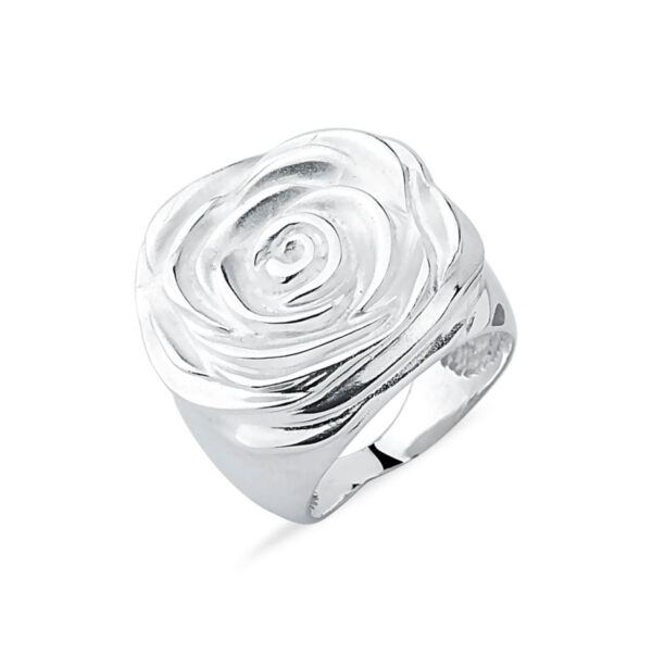 Anel Liso Rosa Fechado