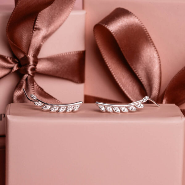 Brinco Brinco Folhas Ear Cuff