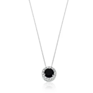 Colar Princesa Redondo Onix