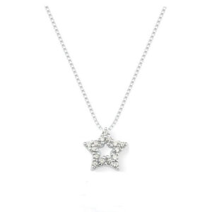 Colar Estrela Pequena c/ Zircônia
