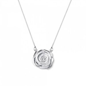 Gargantilha Rosa Lisa