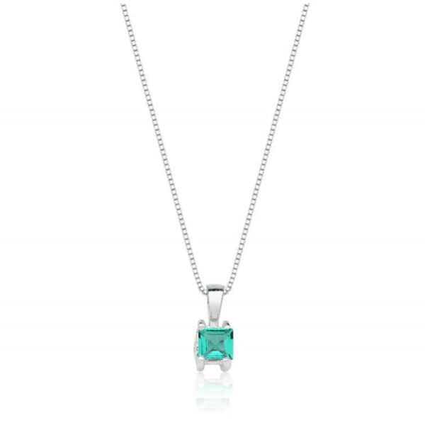 Colar Carre Turmalina Paraiba