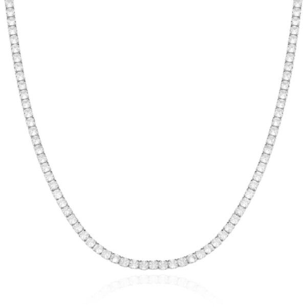 Colar Riviera 4 Garras 3mm 45cm