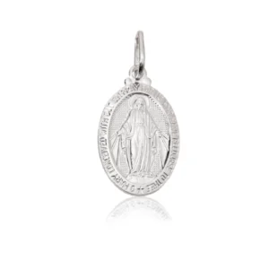 Pingente Nossa Senhora das Graças Oval