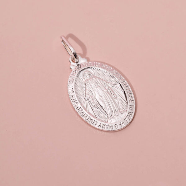Pingente Nossa Senhora das Graças Oval