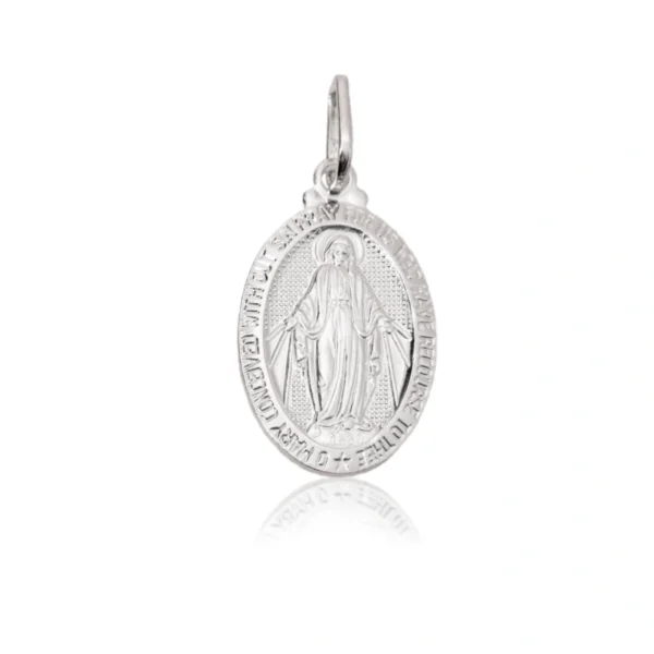Pingente Nossa Senhora das Graças Oval