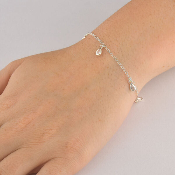 Pulseira 5 Gotas Pendentes - Imagem 3