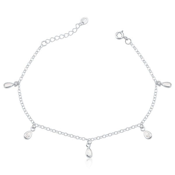 Pulseira 5 Gotas Pendentes