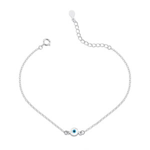 Pulseira Olho Grego Azul Claro