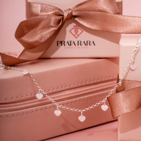 Pulseira Nove Corações
