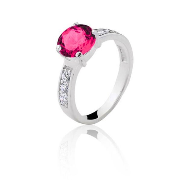 Anel Solitario Cartier 8mm Rubelita