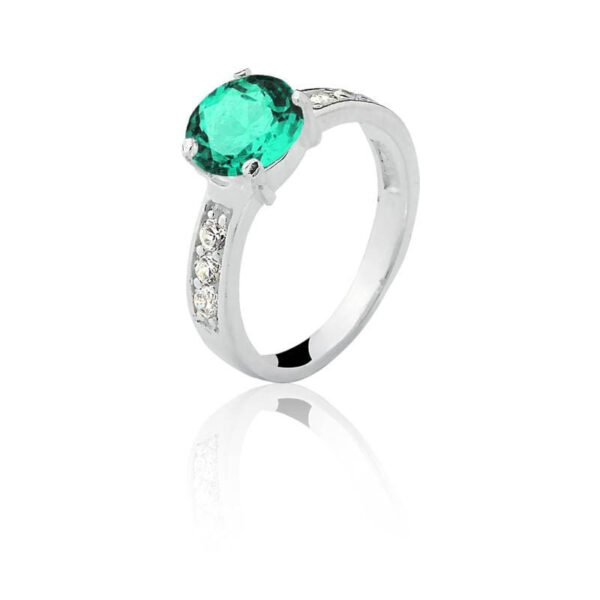 Anel Solitario Cartier 8mm Turmalina paraiba