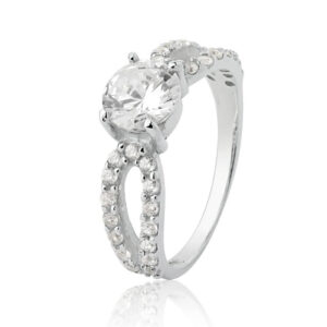 Anel Solitario Cartier 8mm Duplo