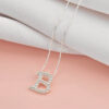 Colar Letra com Zirconia - Imagem 4