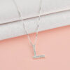Colar Letra com Zirconia - Imagem 3
