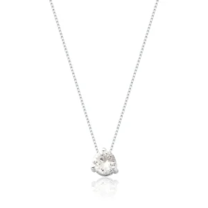 Colar Ponto de Luz Pequeno Zirconia Cristal