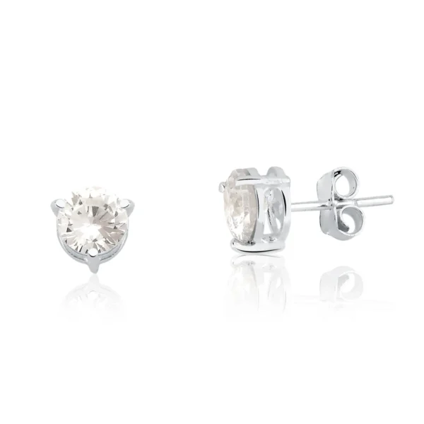 Brinco Ponto de Luz Pequeno Zirconia Cristal - Image 2