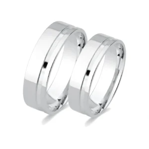 ALIANÇA COM FRISO 6MM