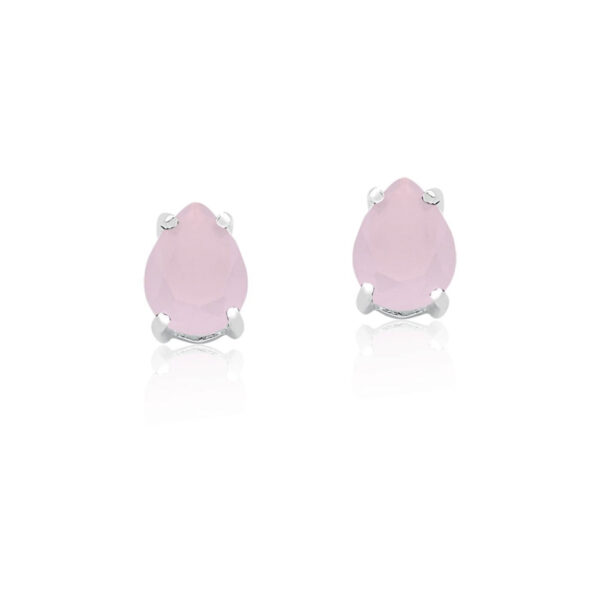 Brinco Gota 7x9 Rosa Milk