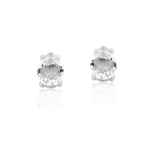 Brinco Gota 7x9 Zircônia Cristal