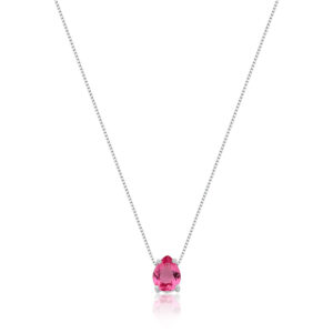 Gargantilha Gota 8x10 Rubelita