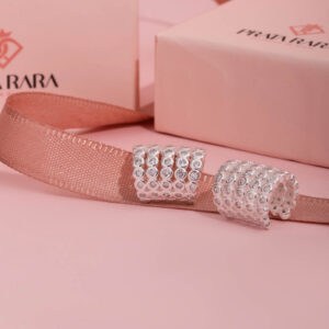 PIERCING FAKE 5 FILEIRAS CRAVEJADO