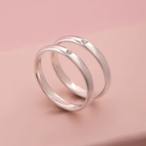 ALIANÇA AMARE COM ZIRCONIA 2,5MM