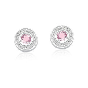Brinco Bulgari Cristal Rosa