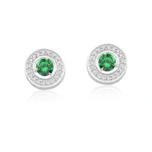 Brinco Bulgari Verde Esmeralda