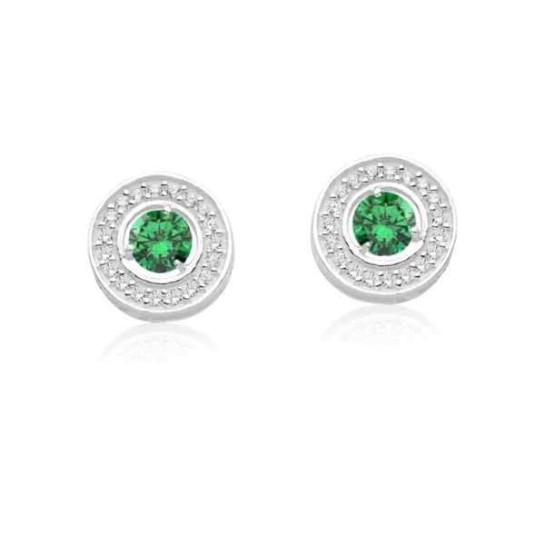 Brinco Bulgari Verde Esmeralda