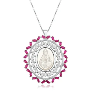 Colar Madre Perola Ns. Senhora Aparecida
