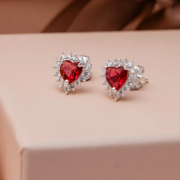 Conjunto Coração 3 Garras Rubelita - Imagem 2