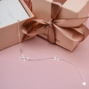 Pulseira Laços 3 Bolinhas