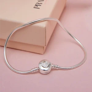 Pulseira Life Coração Central Duplo