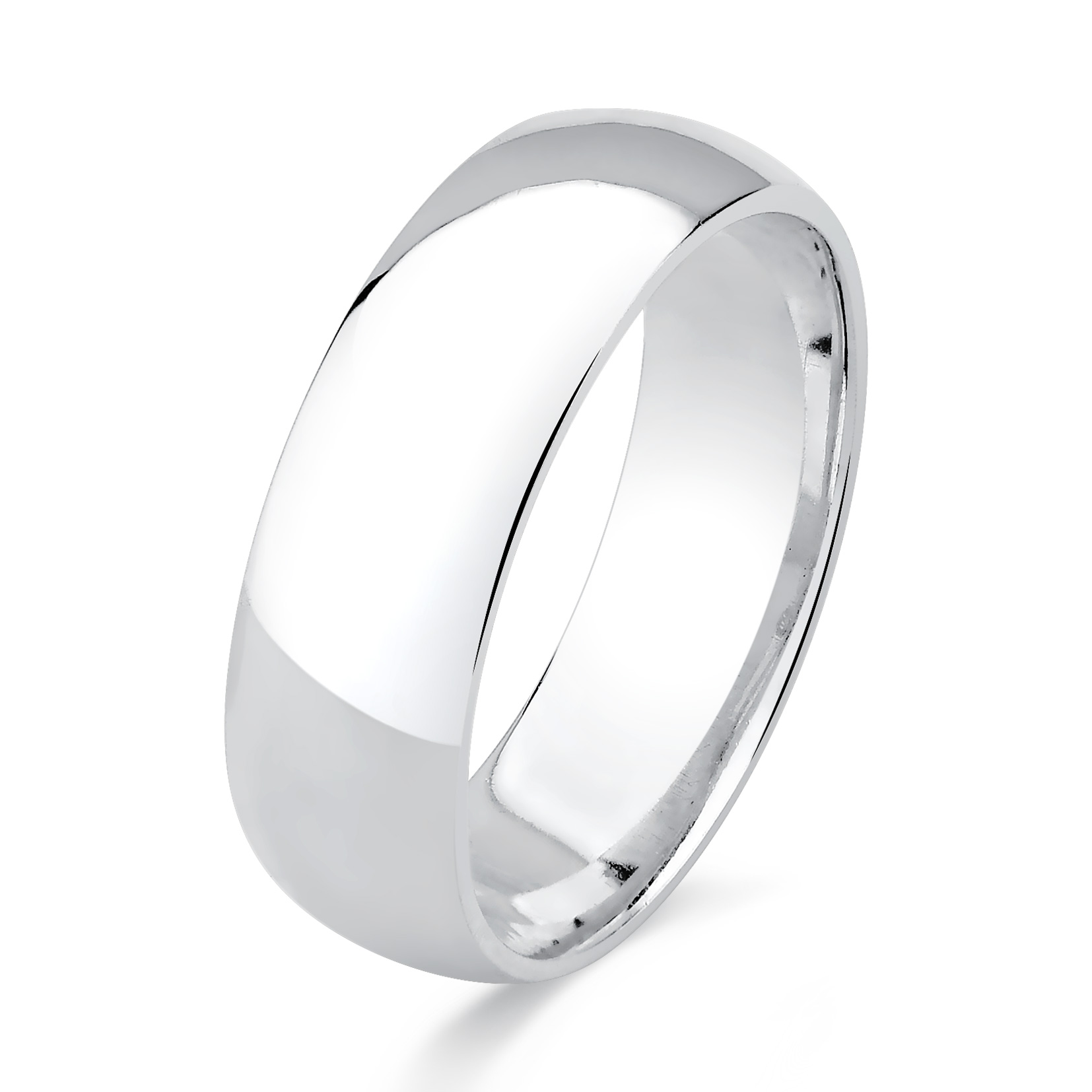 ALIANÇA ABAULADA GG LISA 8MM - Imagem 4