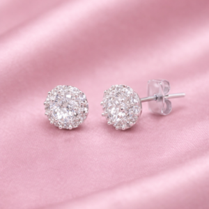 Brincos Chuveirinho Cravejado Ponto de Luz