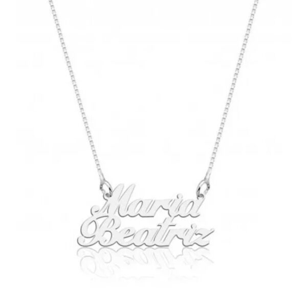 Colar com 2 Nomes Personalizado