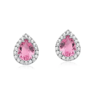 Brinco Princesa Gota Rosa