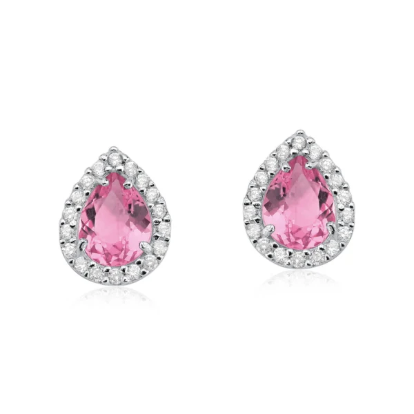 Brinco Princesa Gota Rosa