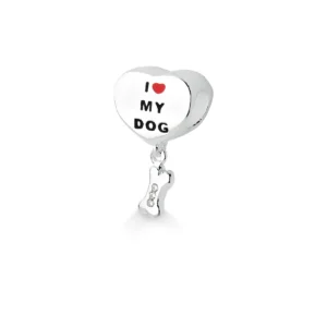 Berloque I Love My Dog