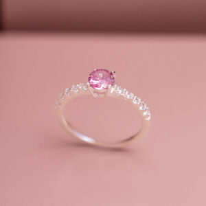 ANEL SOLITARIO TIFFANY KUNZITA