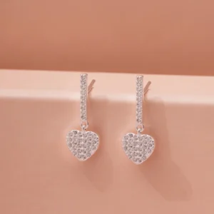 Brinco Coração Pendente