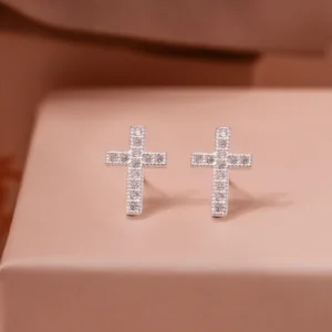 Brinco Cruz Cravejada