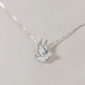 Colar Espirito Santo com Textura