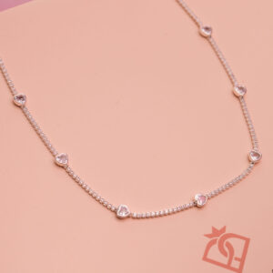 Colar Riviera 7 Corações