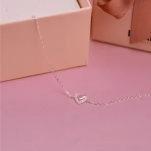 Pulseira Coração Duplo Vazado