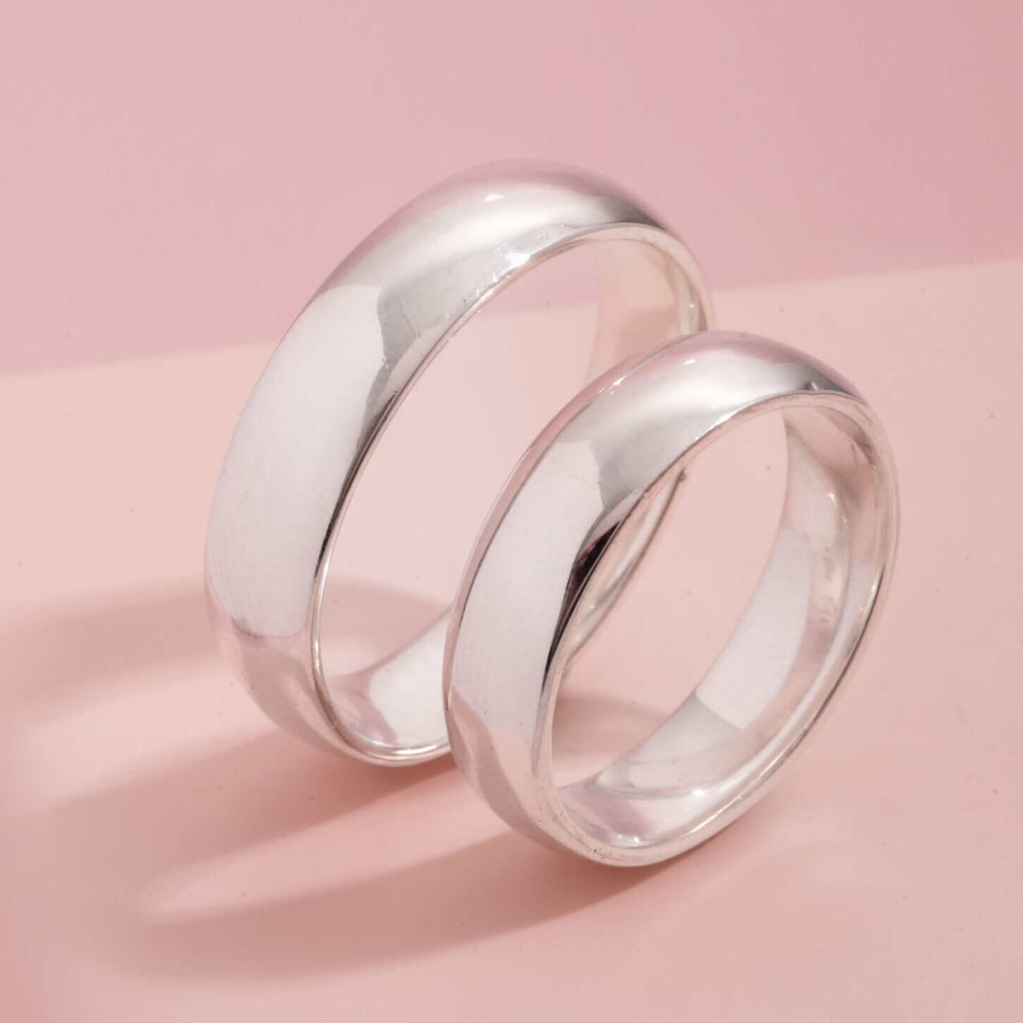 ALIANÇA ABAULADA LISA 5MM