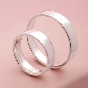 ALIANÇA LISA RETA 5MM