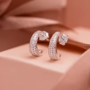 MEIA ARGOLA CRAVEJADA 2,27G